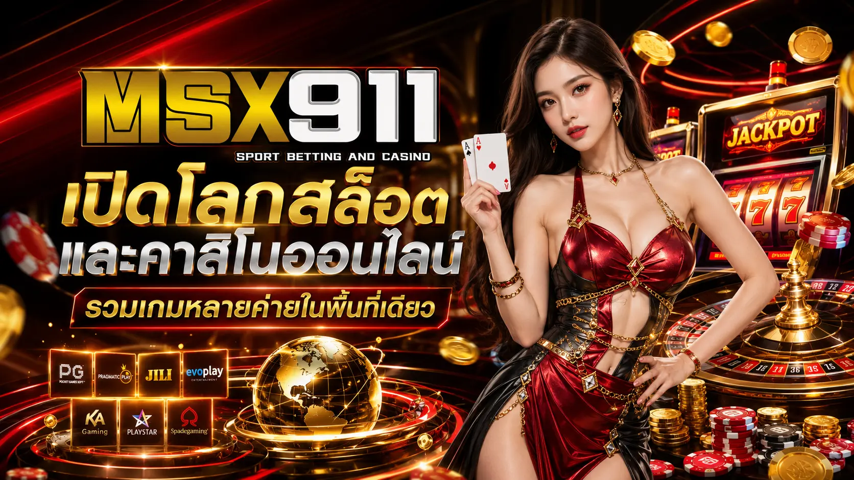 msx911 เปิดโลกสล็อตและคาสิโนออนไลน์ รวมเกมหลายค่ายในพื้นที่เดียว